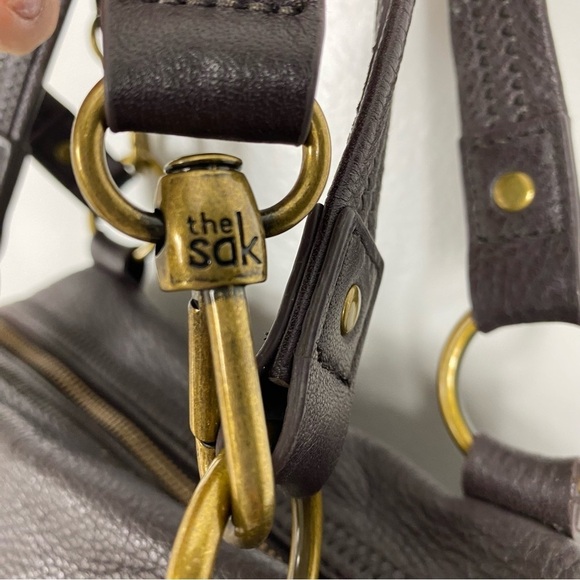 The Sak pebbled leather crossbody satchel - Picture 6 of 16